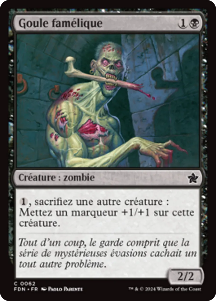 Goule famélique — Foundations — Magic: The Gathering