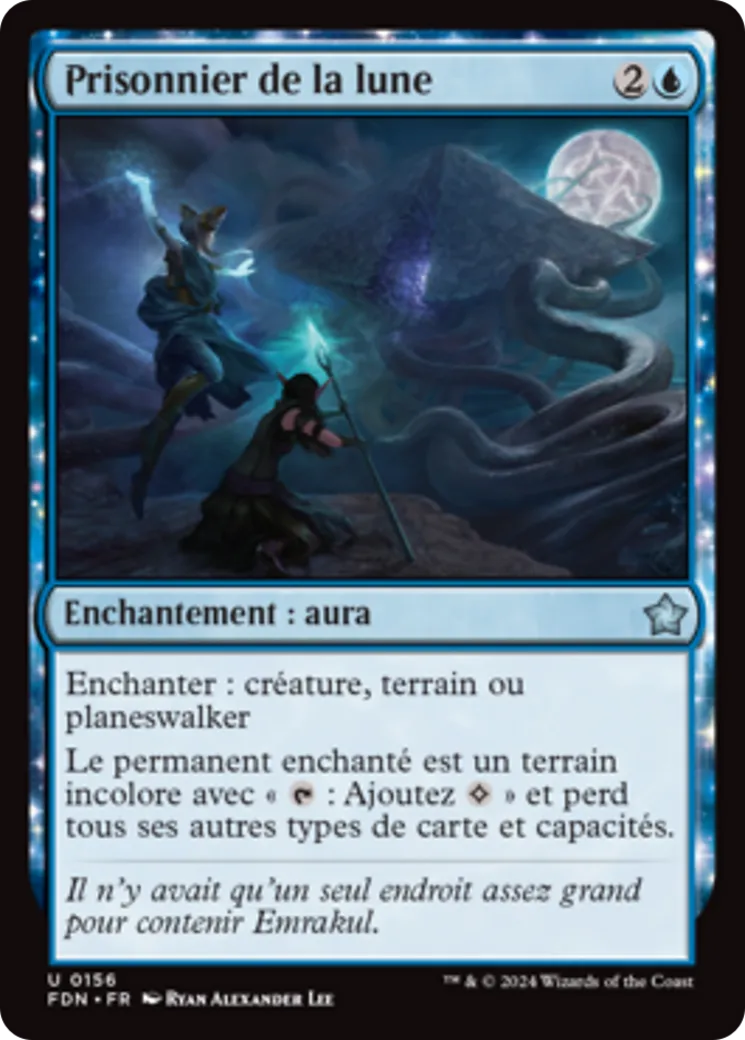 Prisonnier de la lune — Foundations — Magic: The Gathering