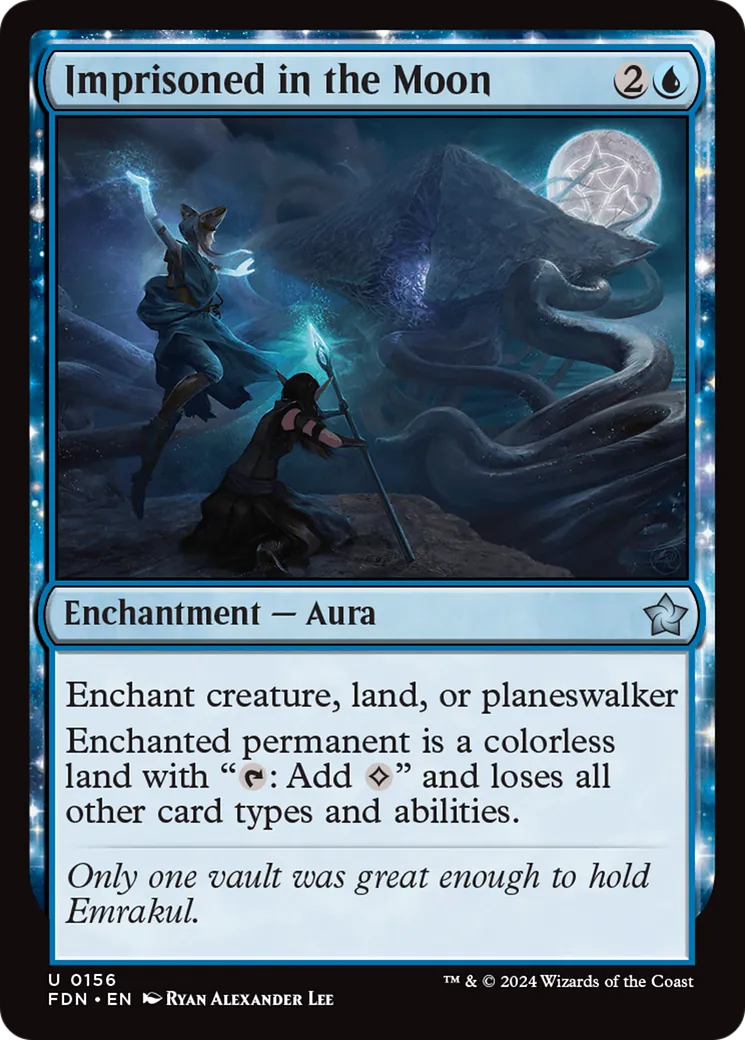 Imprisoned in the Moon — Foundations — Magic: The Gathering