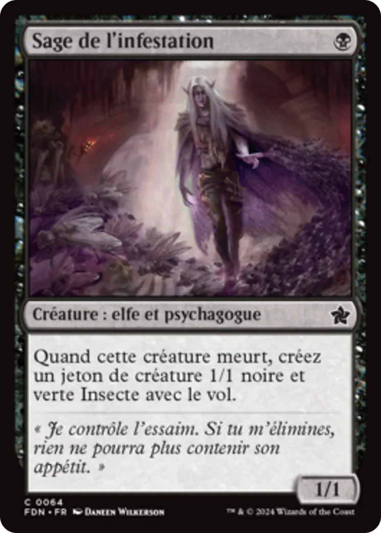 Sage de l'infestation — Foundations — Magic: The Gathering