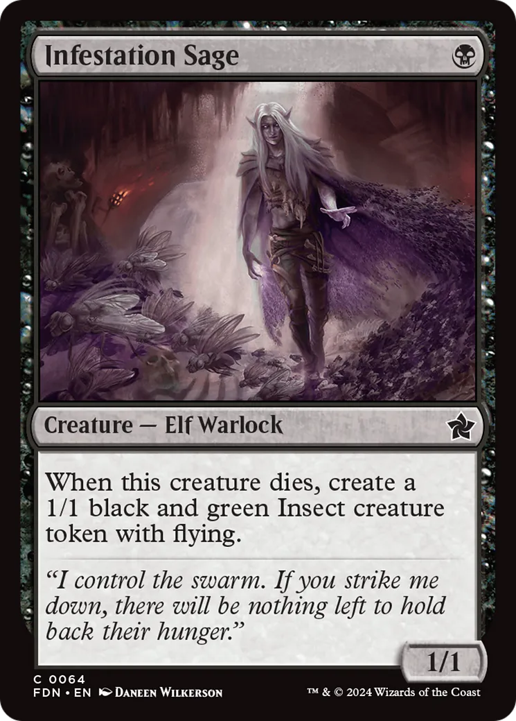 Sage de l'infestation — Foundations — Magic: The Gathering