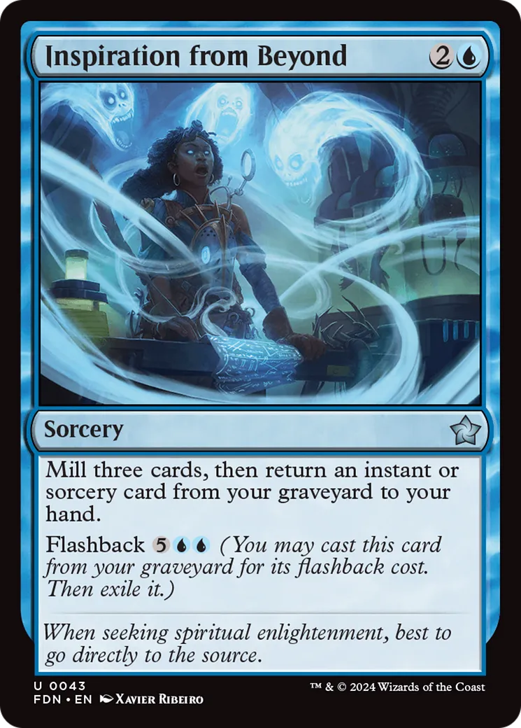 Inspiration from Beyond — Foundations — Magic: The Gathering