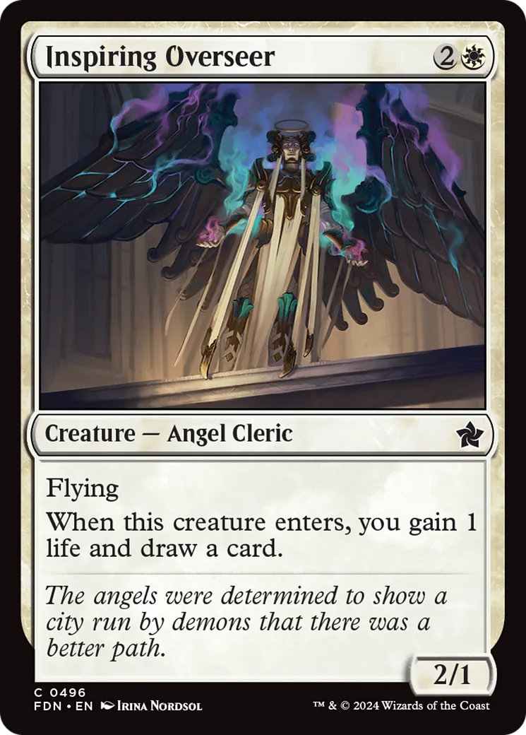 Brigadier inspirateur — Foundations — Magic: The Gathering