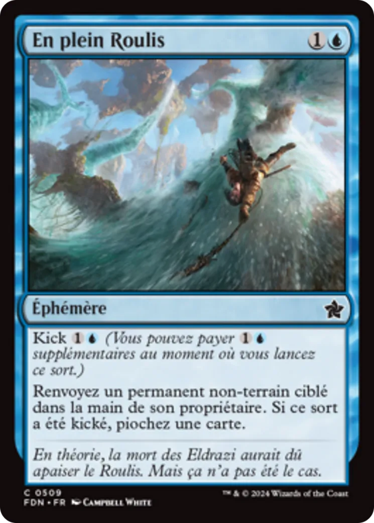 En plein Roulis — Foundations — Magic: The Gathering