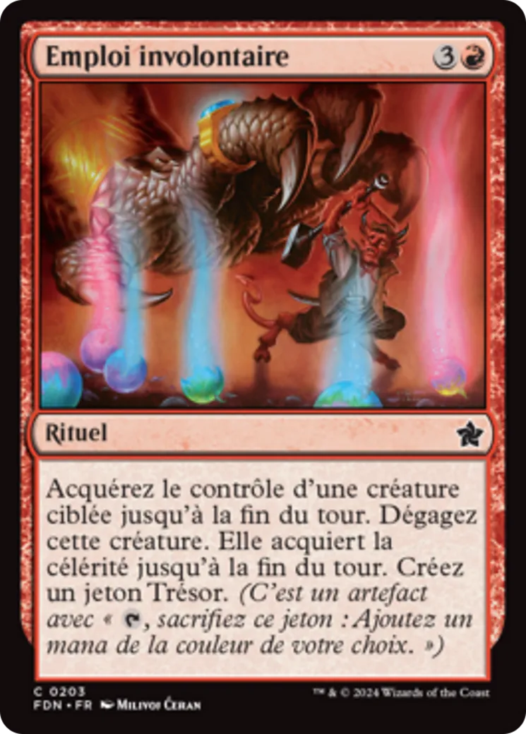 Emploi involontaire — Foundations — Magic: The Gathering