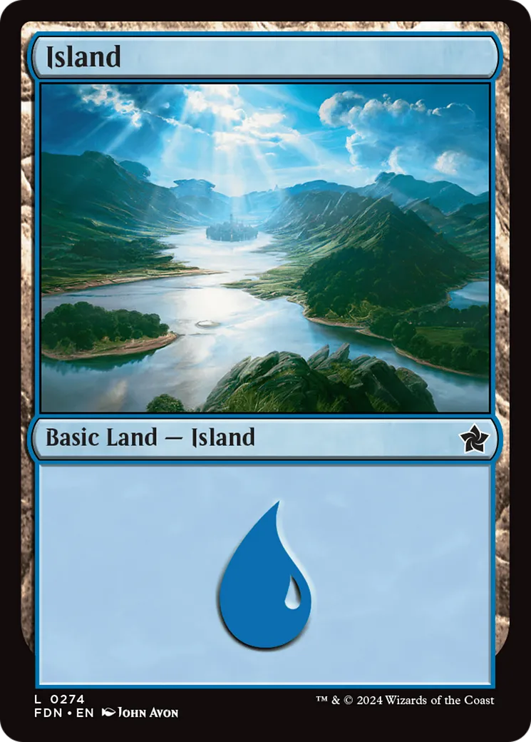 Island — Foundations — Magic: The Gathering