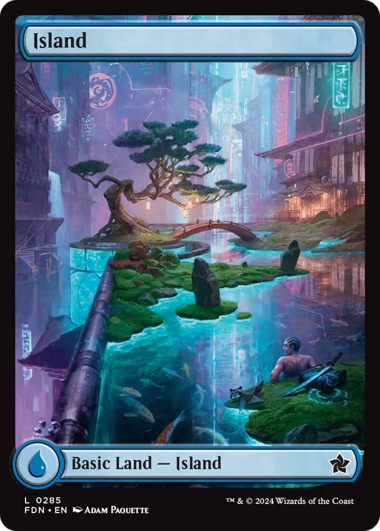 Island — Foundations — Magic: The Gathering
