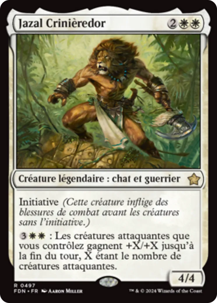Jazal Crinièredor — Foundations — Magic: The Gathering