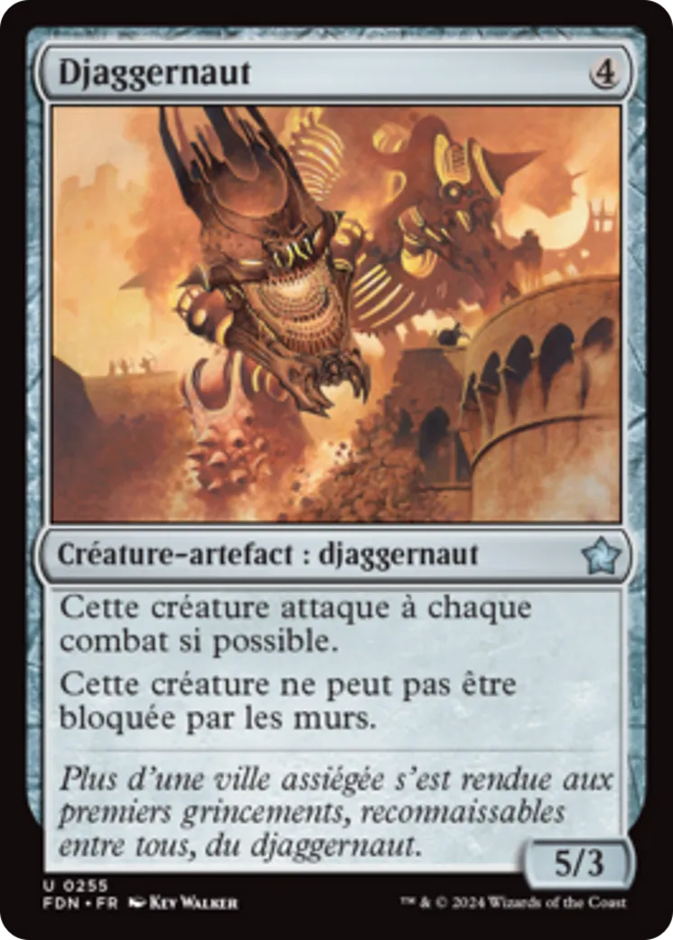 Djaggernaut — Foundations — Magic: The Gathering