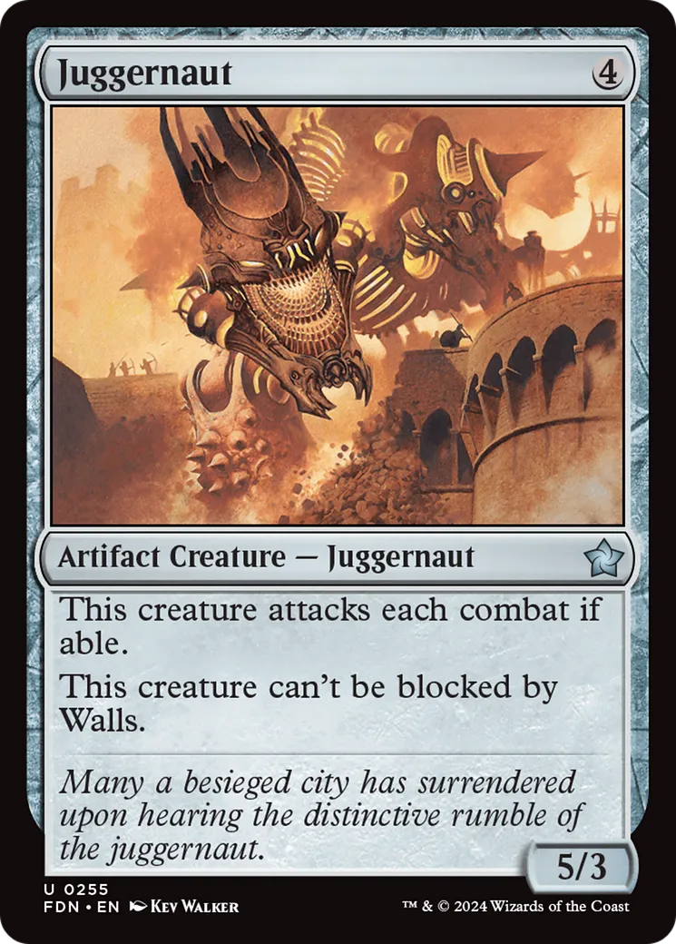 Djaggernaut — Foundations — Magic: The Gathering