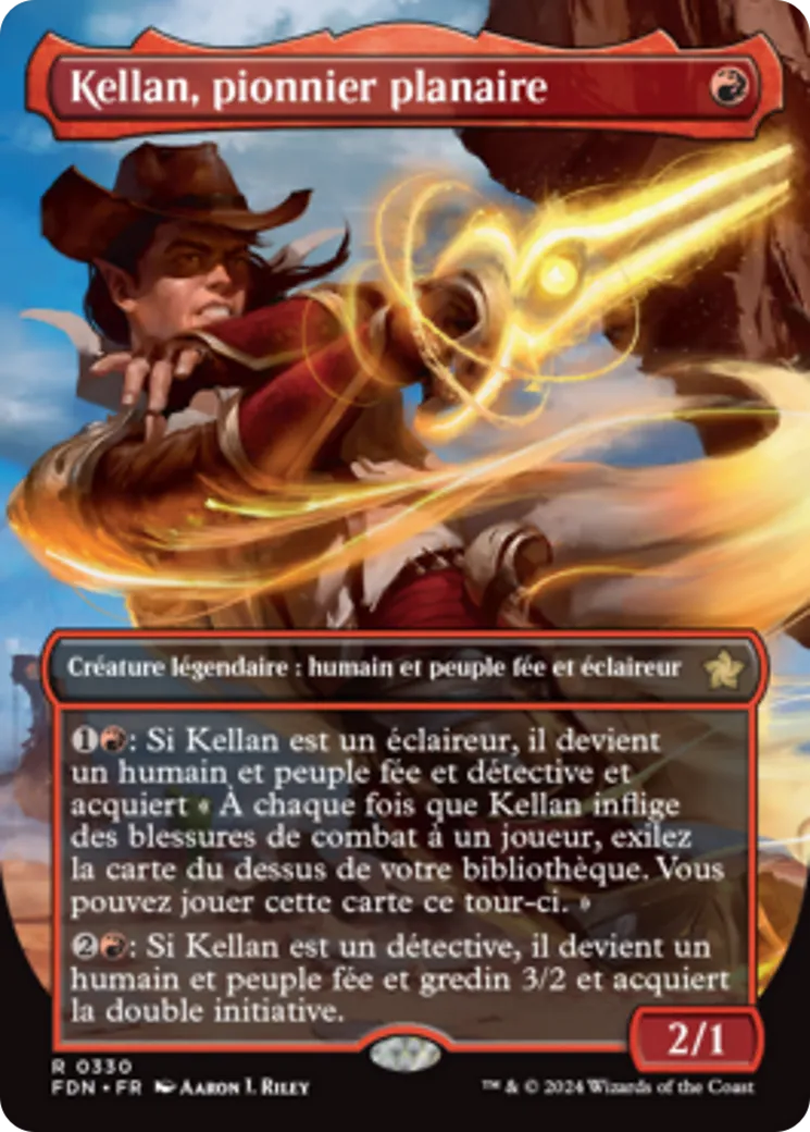 Kellan, pionnier planaire — Foundations — Magic: The Gathering