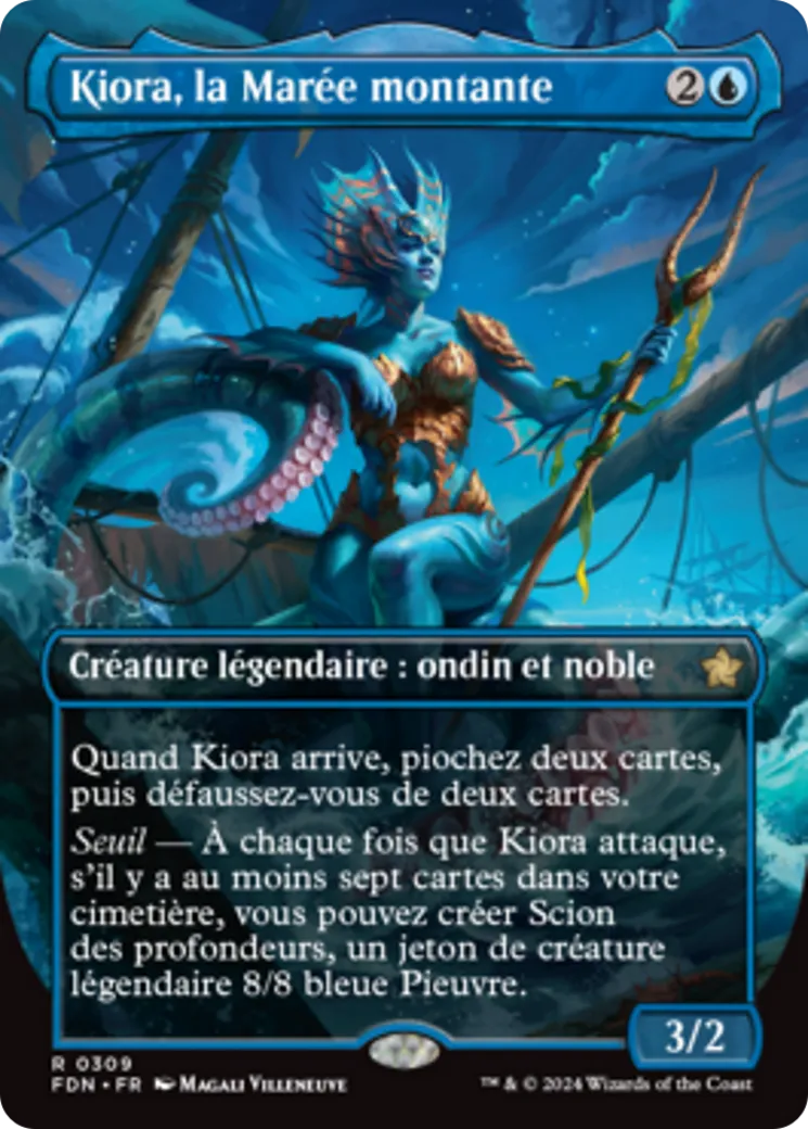 Kiora, la Marée montante — Foundations — Magic: The Gathering