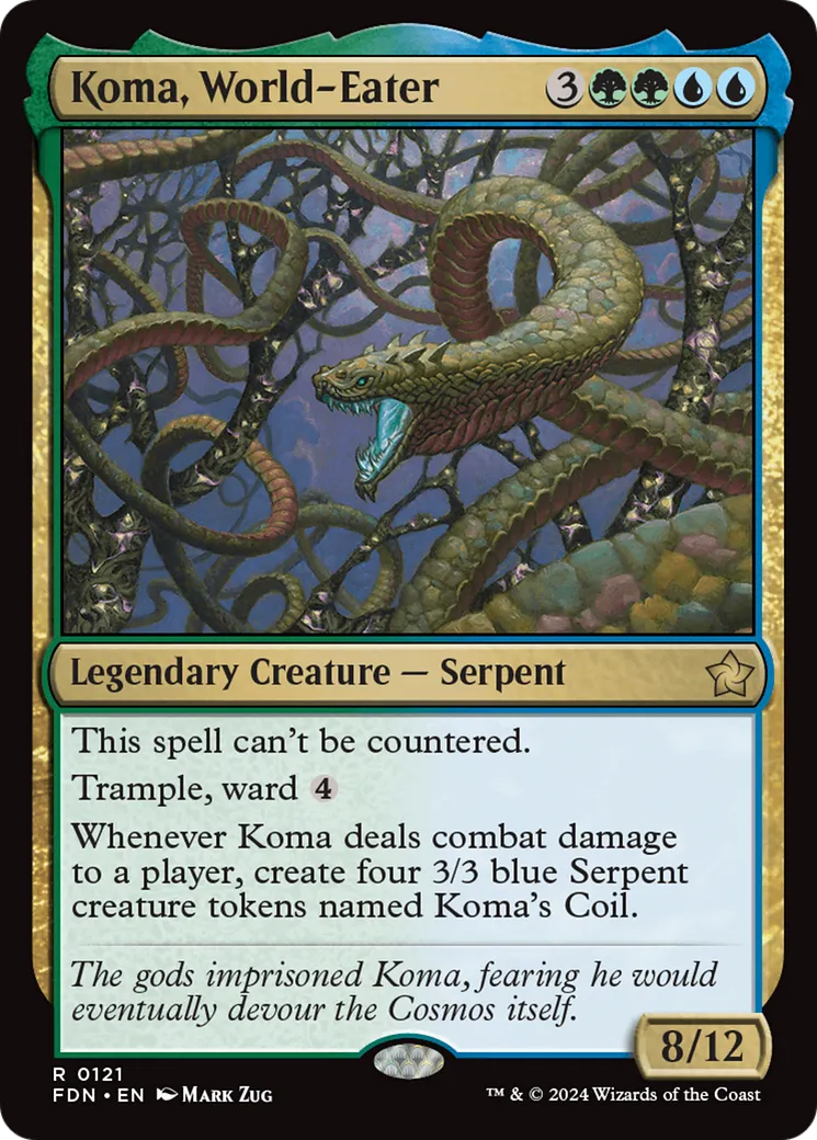Koma, World-Eater — Foundations — Magic: The Gathering