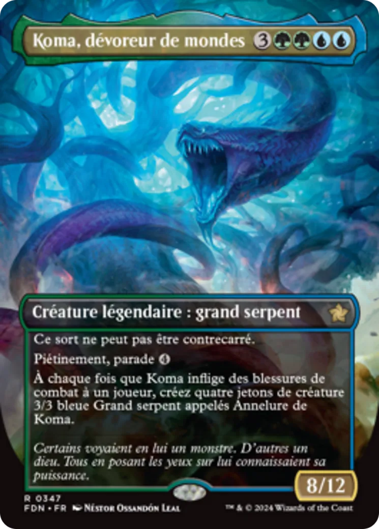Koma, dévoreur de mondes — Foundations — Magic: The Gathering