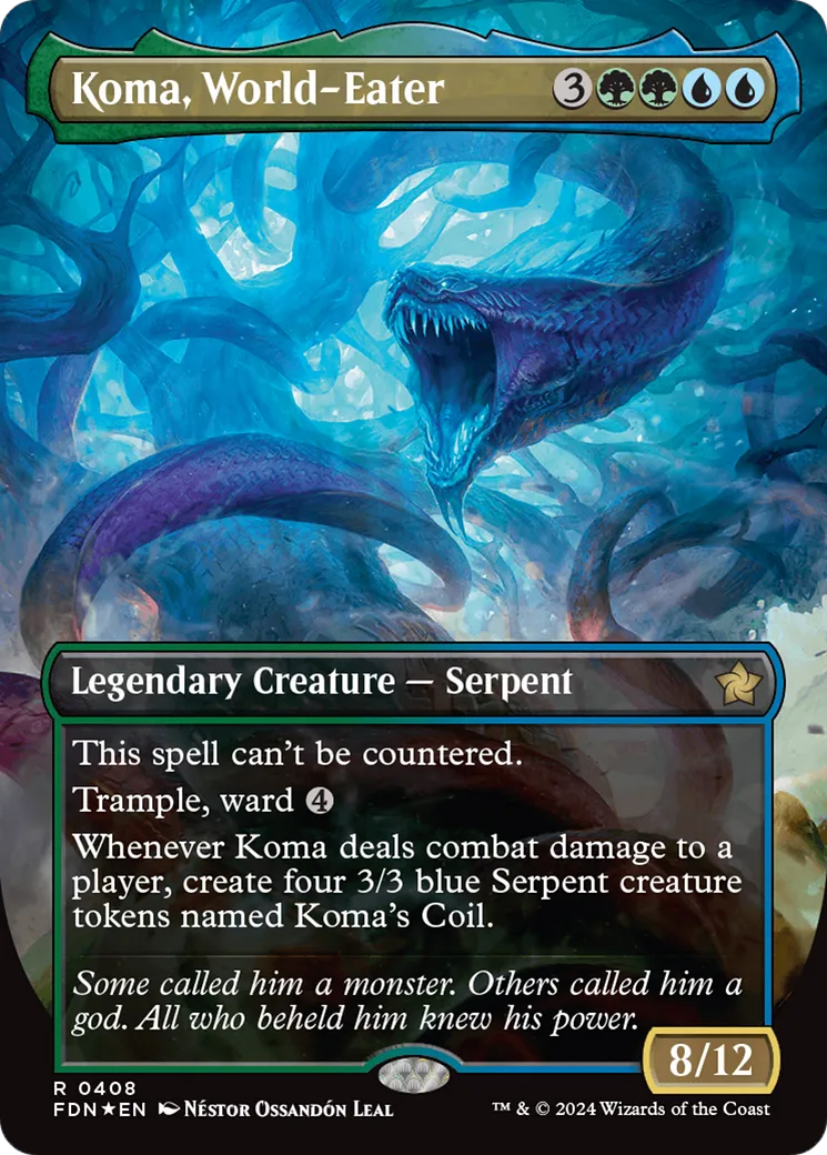Koma, dévoreur de mondes — Foundations — Magic: The Gathering