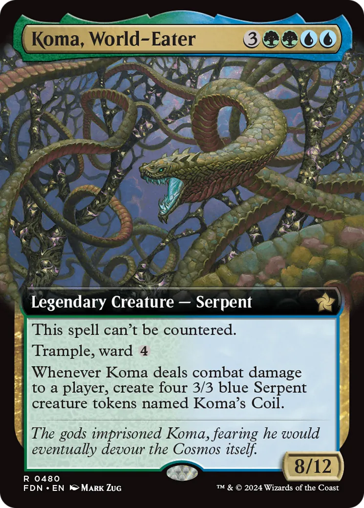 Koma, World-Eater — Foundations — Magic: The Gathering