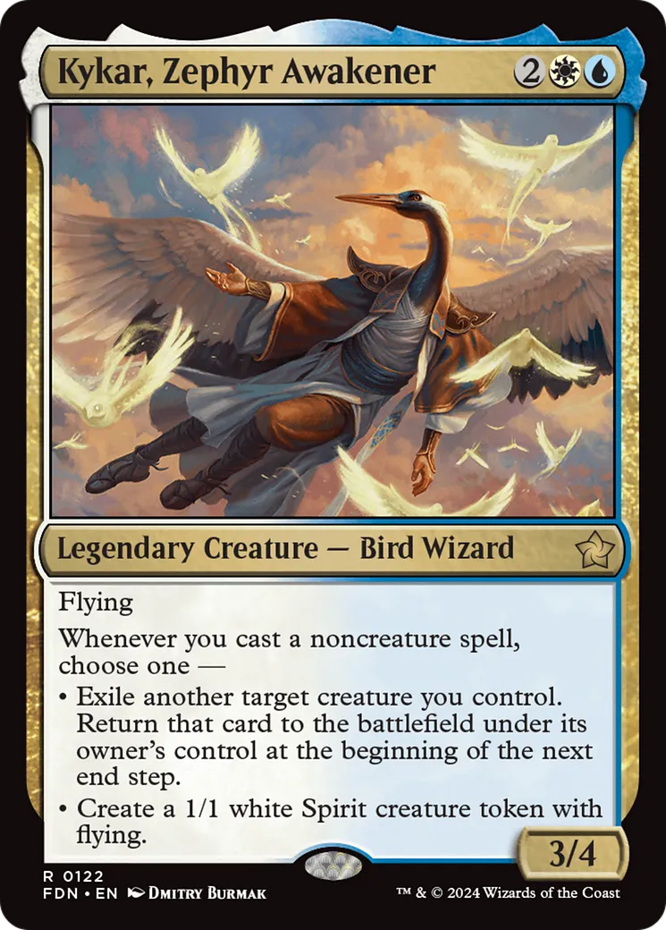 Kykar, éveilleur de zéphyr — Foundations — Magic: The Gathering