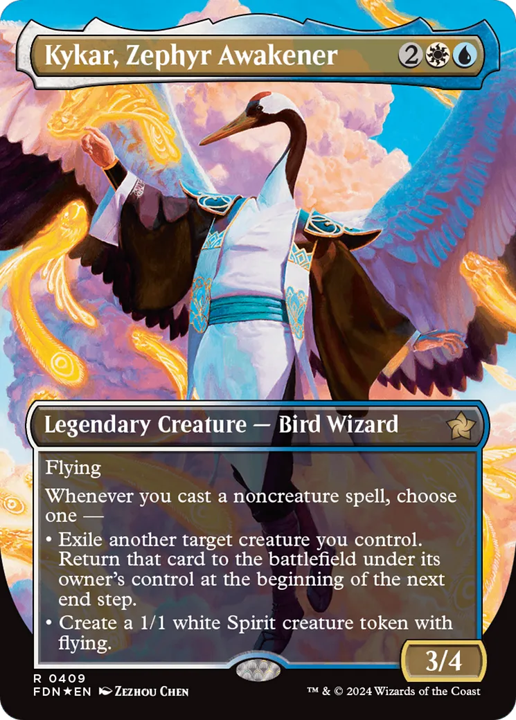 Kykar, éveilleur de zéphyr — Foundations — Magic: The Gathering