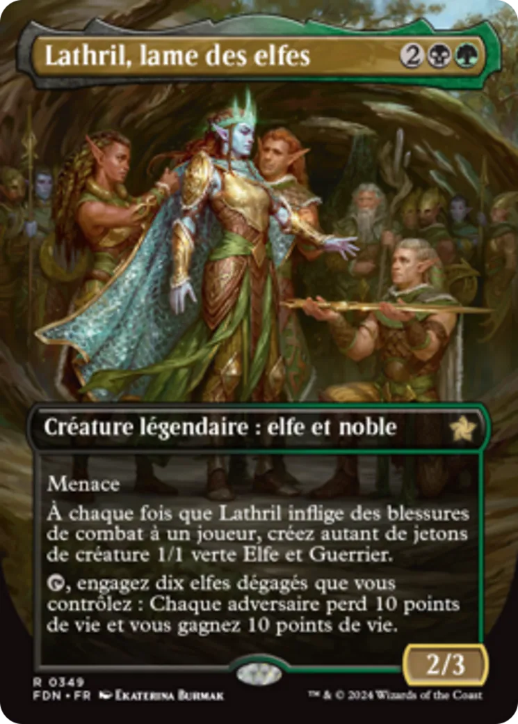 Lathril, lame des elfes — Foundations — Magic: The Gathering