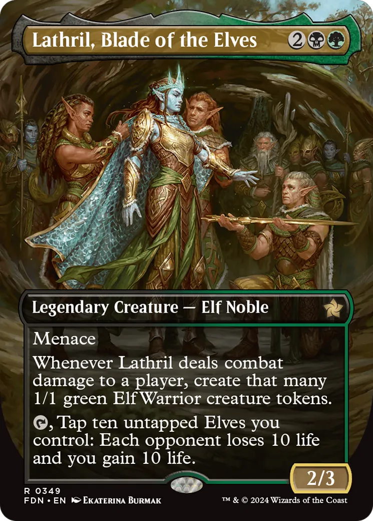 Lathril, lame des elfes — Foundations — Magic: The Gathering