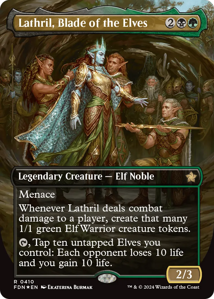 Lathril, lame des elfes — Foundations — Magic: The Gathering