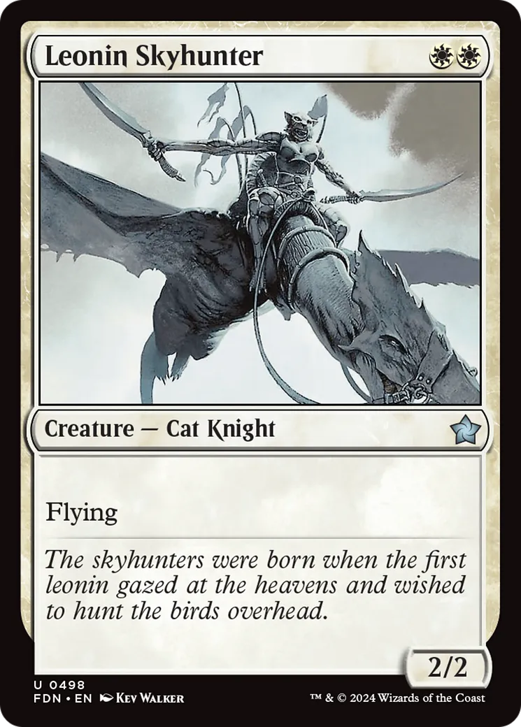 Chasseciel léonin — Foundations — Magic: The Gathering