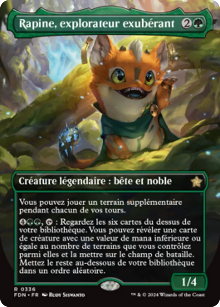Rapine, explorateur exubérant — Foundations — Magic: The Gathering