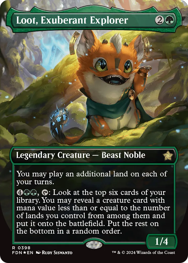 Rapine, explorateur exubérant from Foundations - Magic: The Gathering
