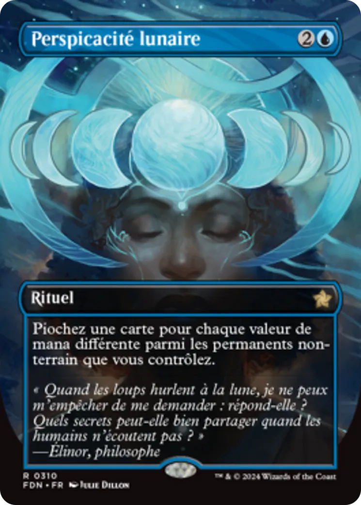 Perspicacité lunaire — Foundations — Magic: The Gathering