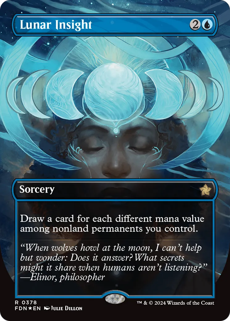 Lunar Insight — Foundations — Magic: The Gathering