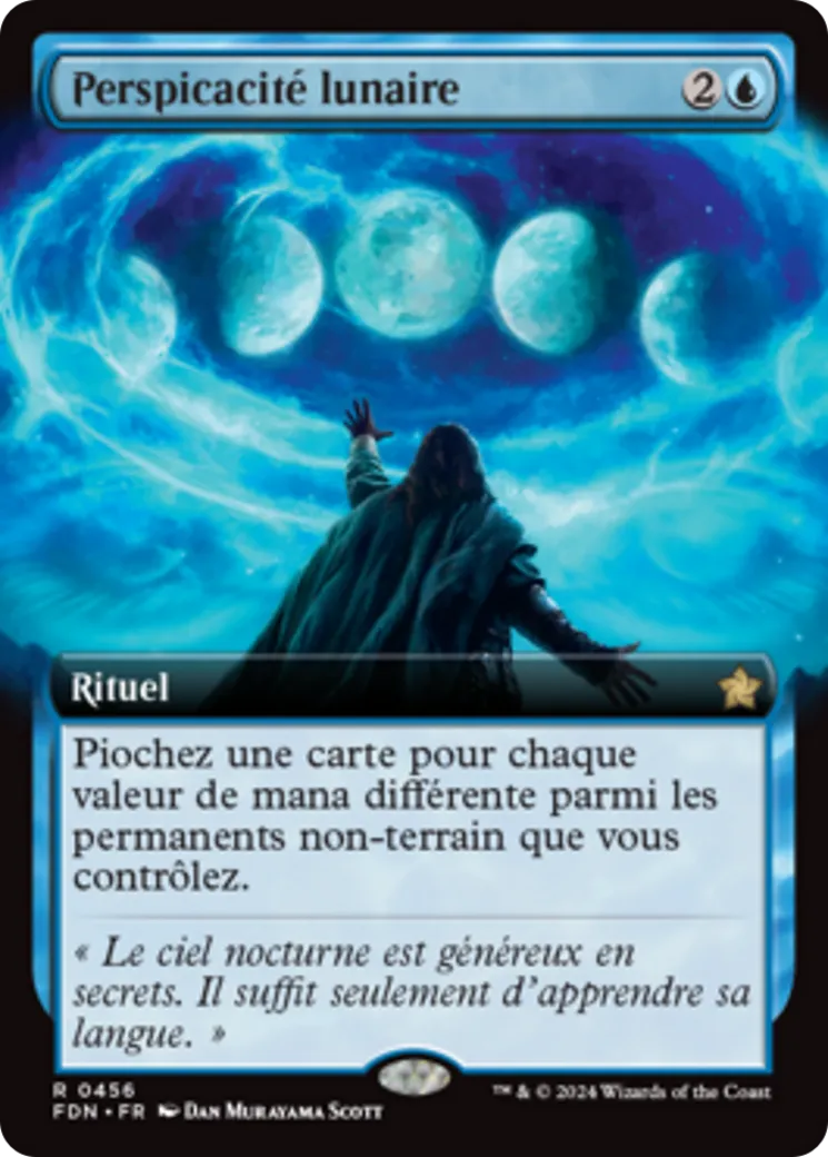 Perspicacité lunaire — Foundations — Magic: The Gathering