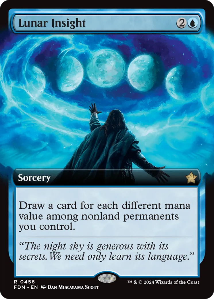 Perspicacité lunaire — Foundations — Magic: The Gathering