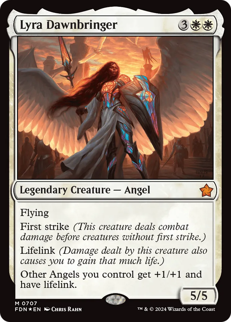 Lyra Aubevenant — Foundations — Magic: The Gathering