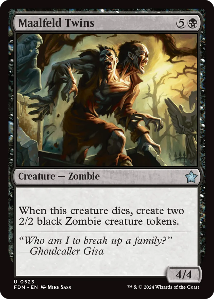 Maalfeld Twins — Foundations — Magic: The Gathering