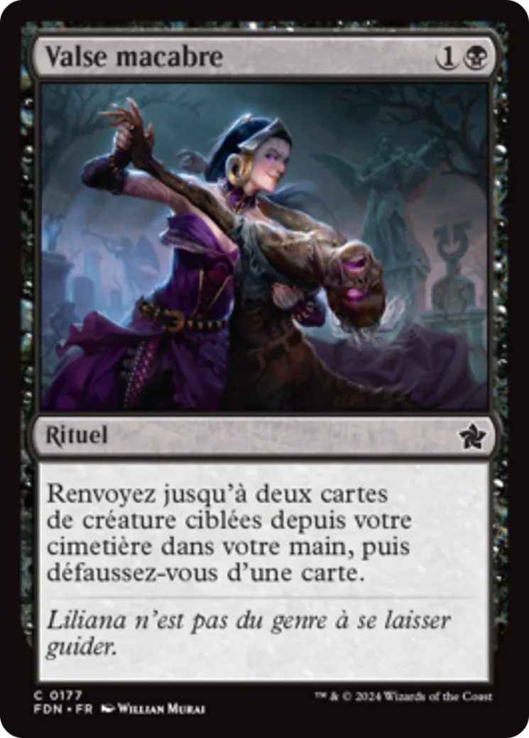 Valse macabre — Foundations — Magic: The Gathering