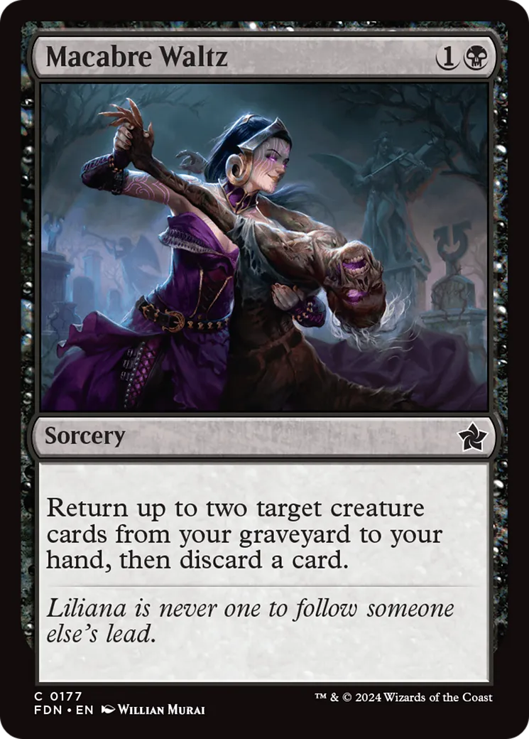 Macabre Waltz — Foundations — Magic: The Gathering