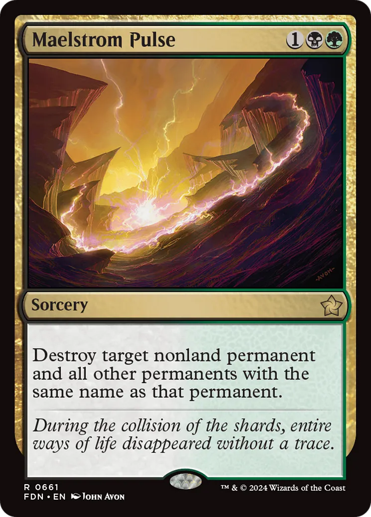 Pulsation du Maelstrom — Foundations — Magic: The Gathering