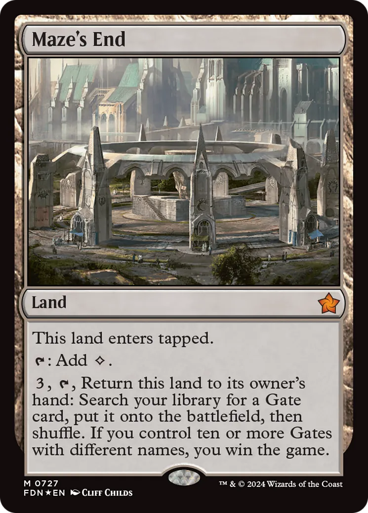 Fin du labyrinthe — Foundations — Magic: The Gathering