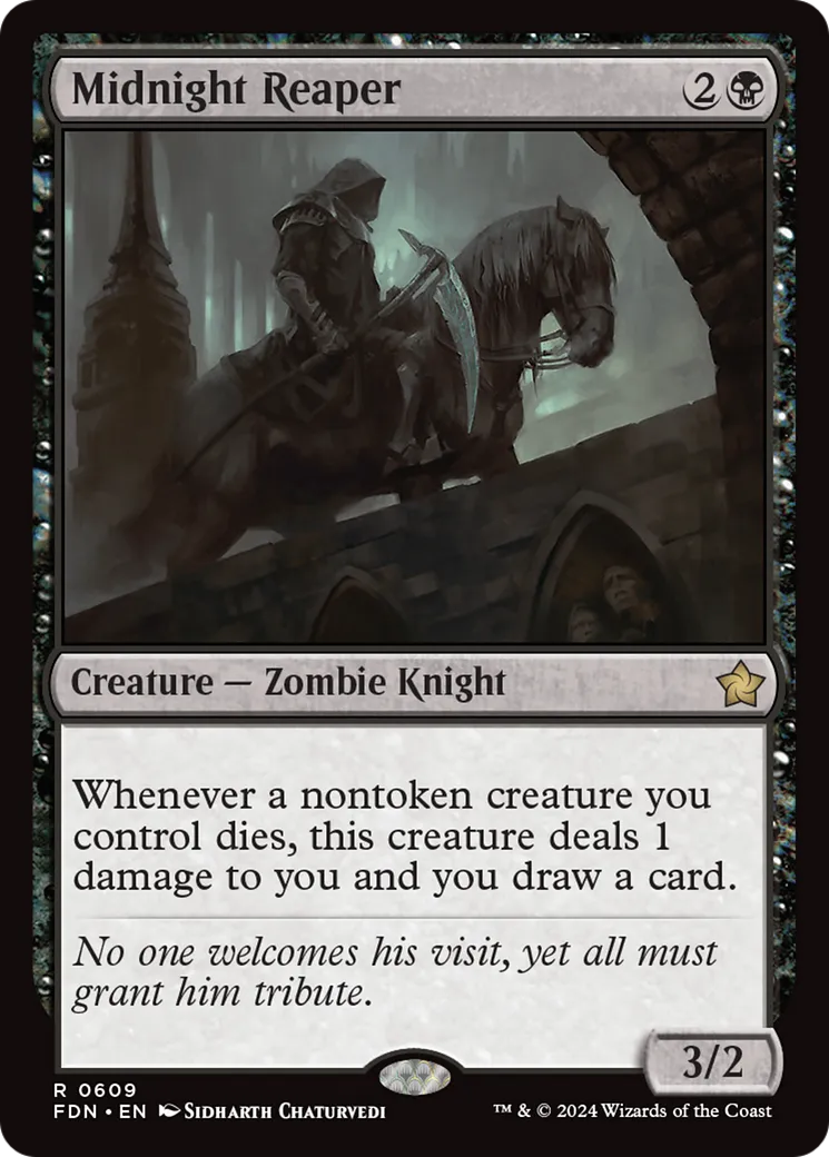 Faucheur de minuit — Foundations — Magic: The Gathering