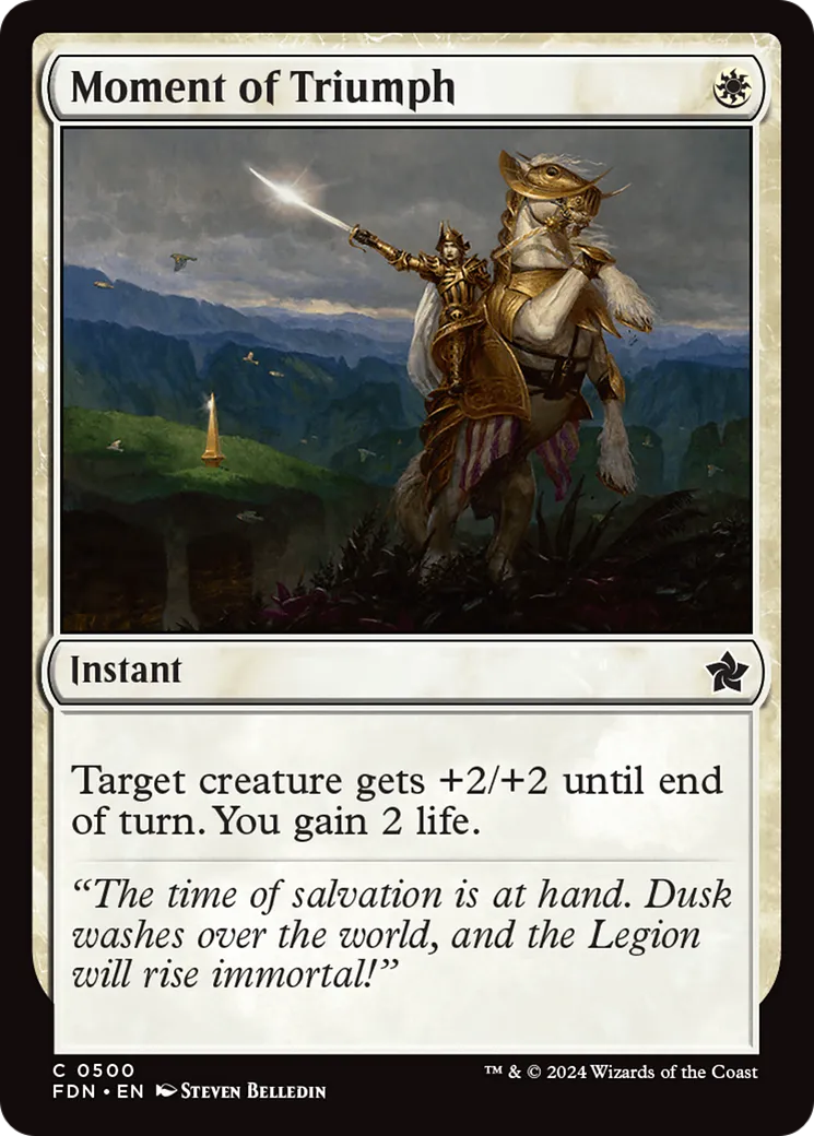 Consécration — Foundations — Magic: The Gathering