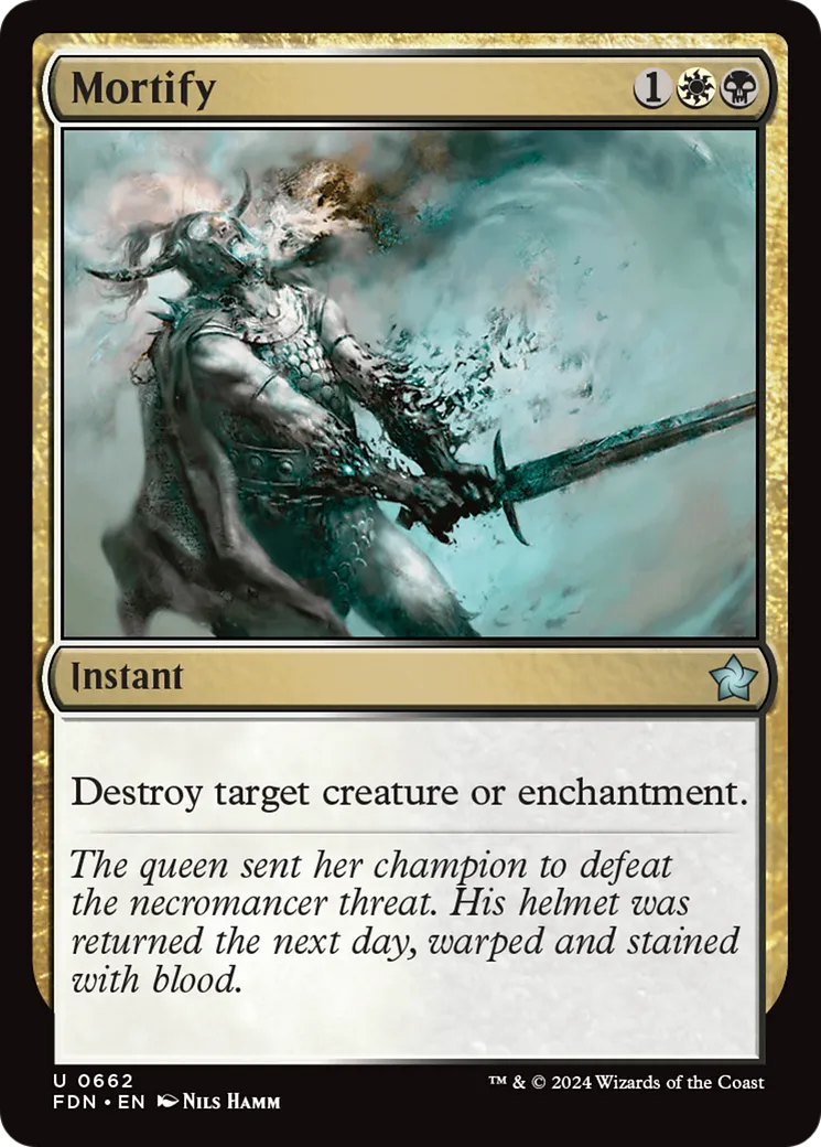 Mortification — Foundations — Magic: The Gathering