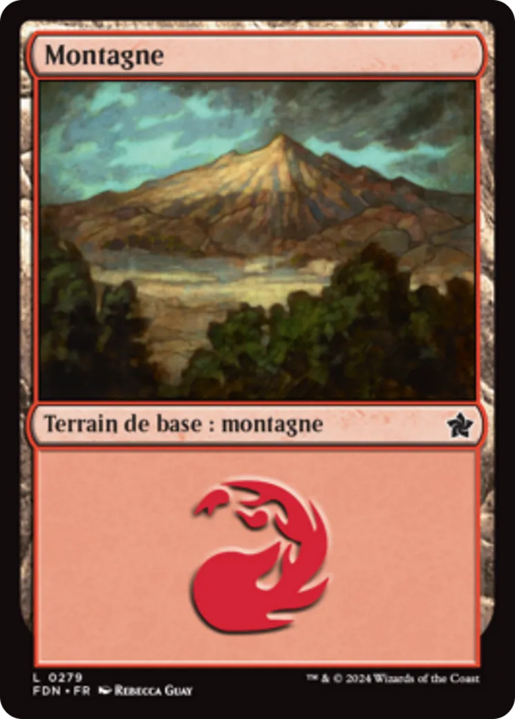 Montagne — Foundations — Magic: The Gathering