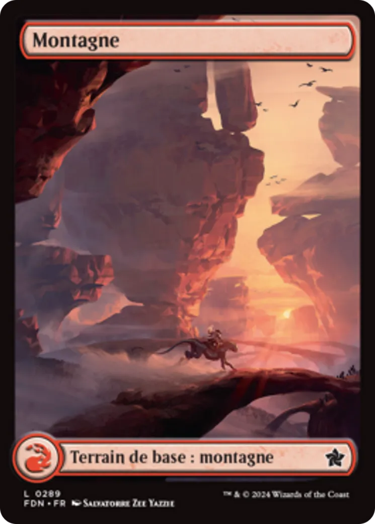Montagne — Foundations — Magic: The Gathering