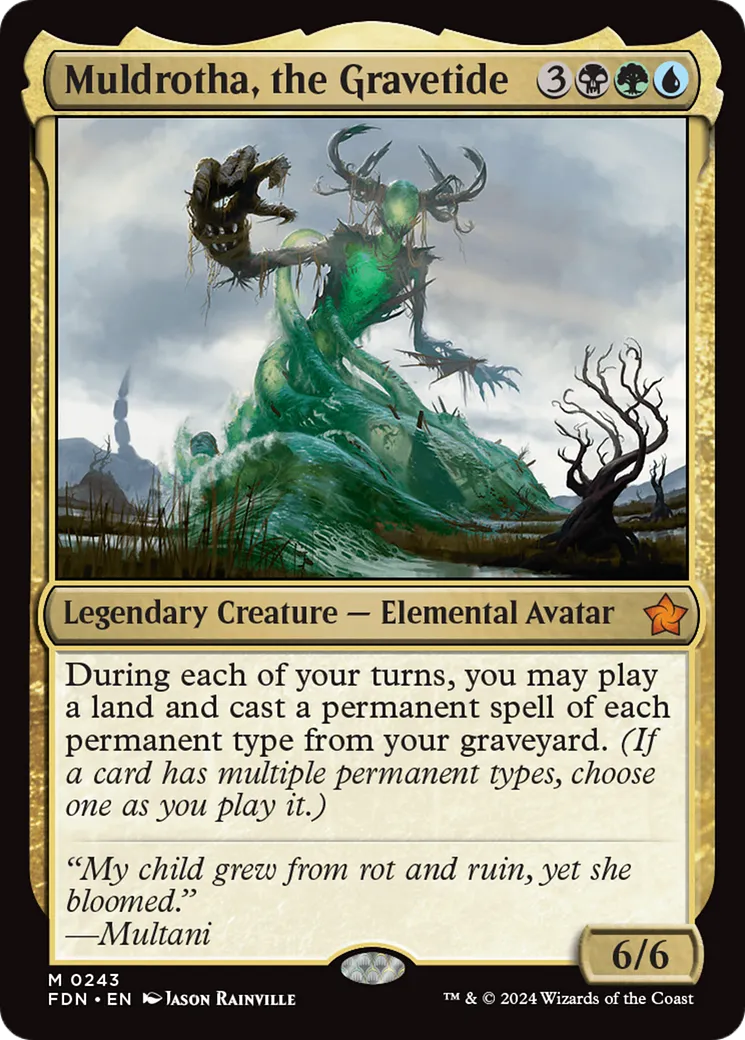 Muldrotha, the Gravetide — Foundations — Magic: The Gathering