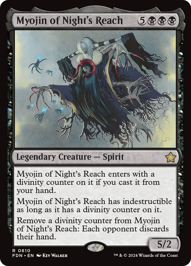 Myojin des Confins de la nuit — Foundations — Magic: The Gathering