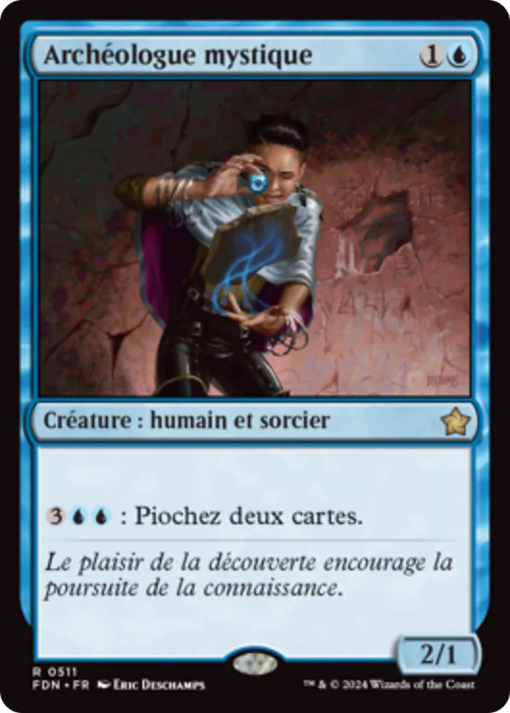 Archéologue mystique — Foundations — Magic: The Gathering