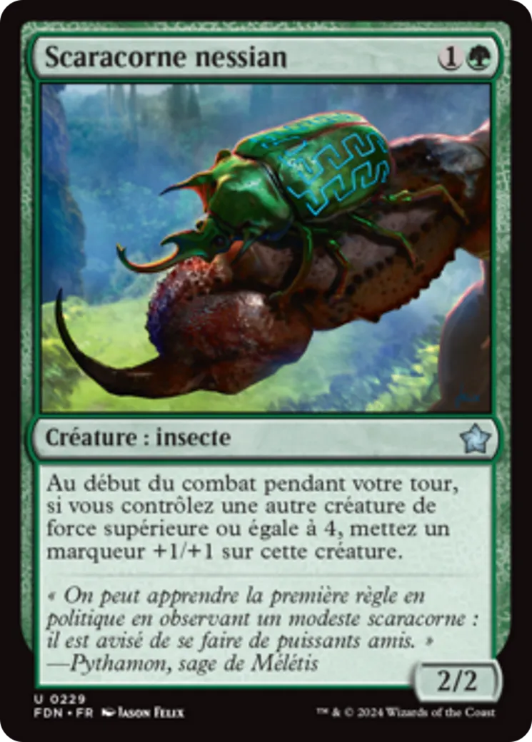 Scaracorne nessian — Foundations — Magic: The Gathering