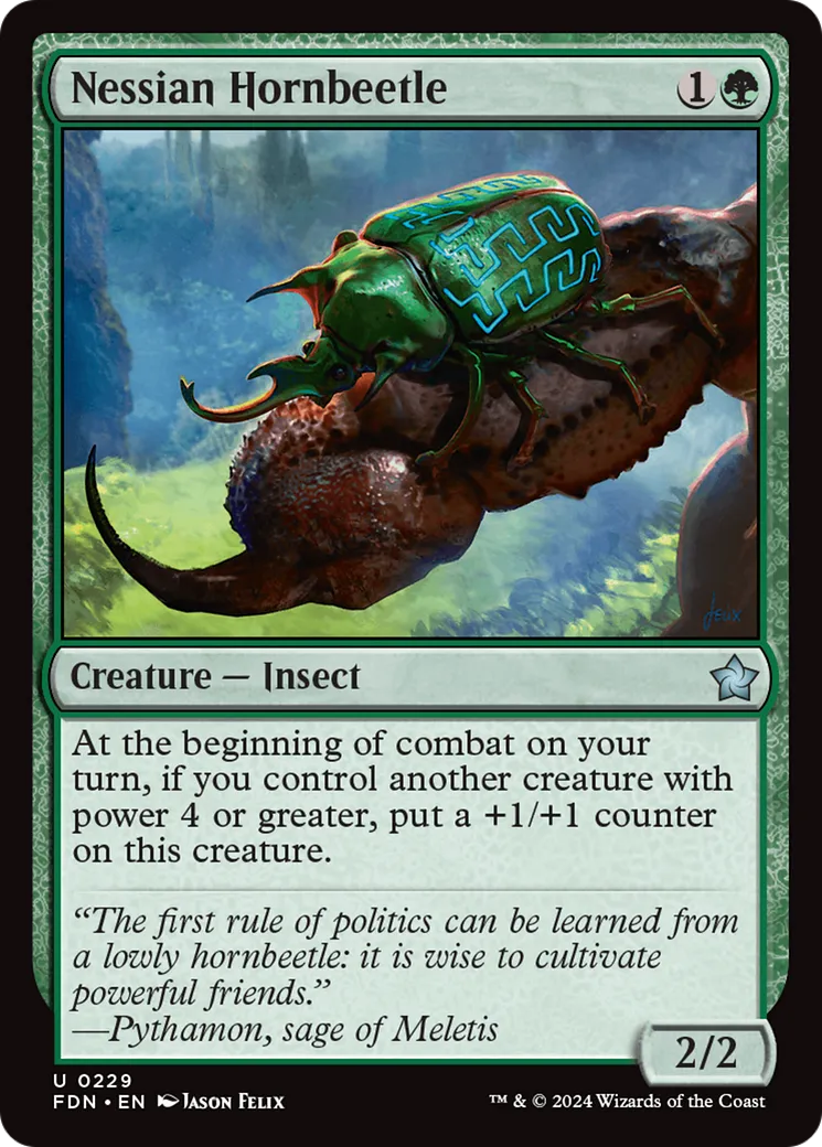 Scaracorne nessian — Foundations — Magic: The Gathering