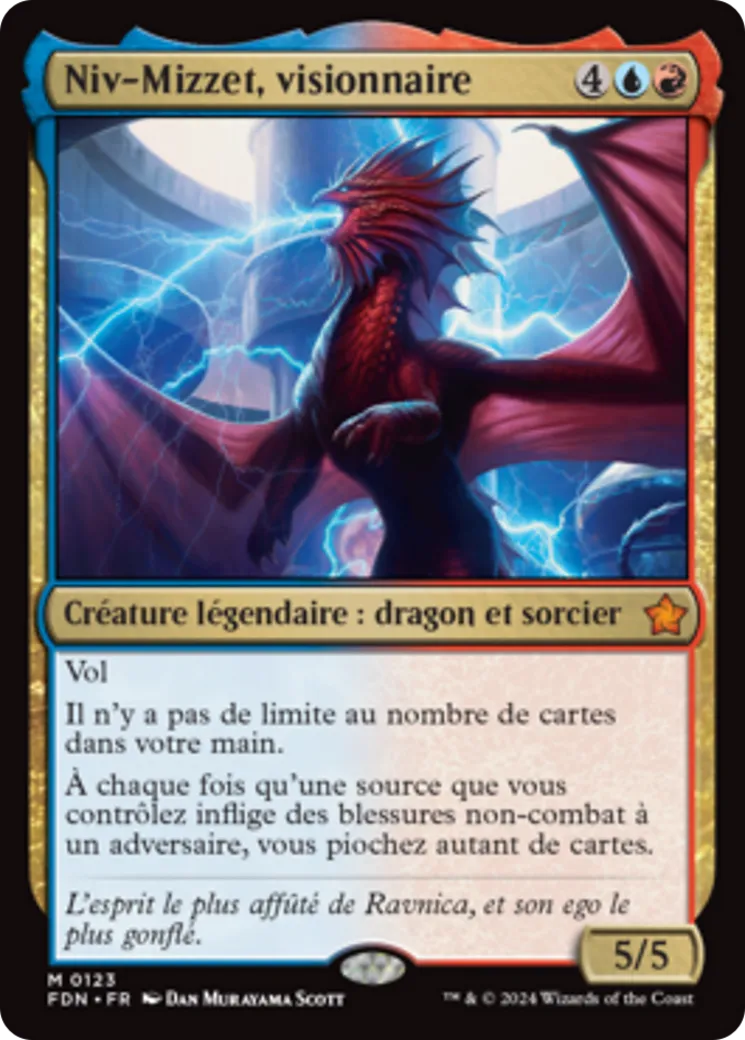 Niv-Mizzet, visionnaire — Foundations — Magic: The Gathering