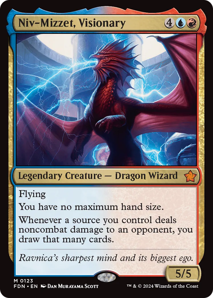Niv-Mizzet, Visionary — Foundations — Magic: The Gathering